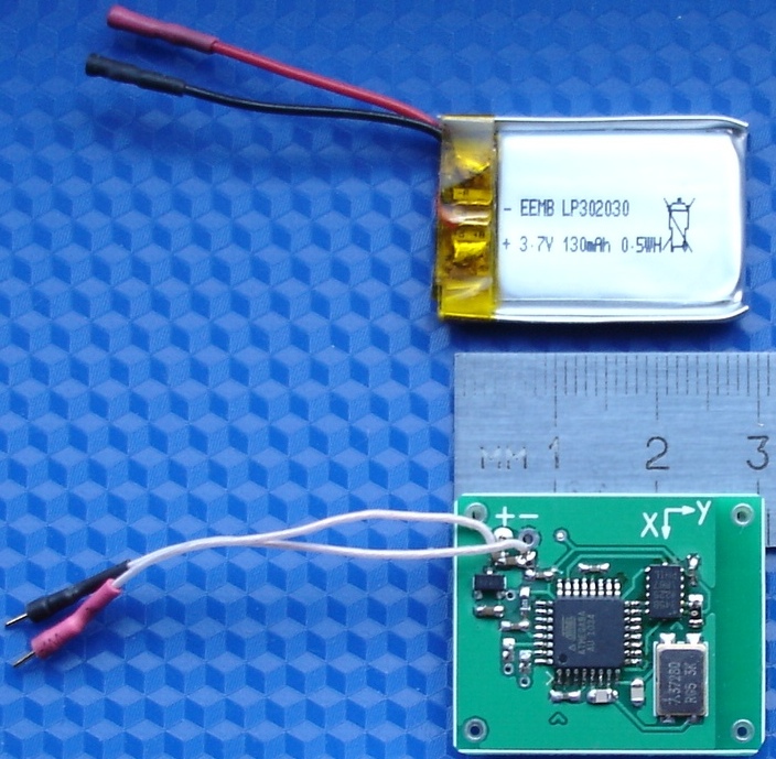 акселерометр Bluetooth с аккумулятором