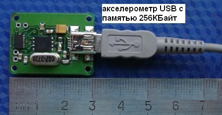 акселерометр USB